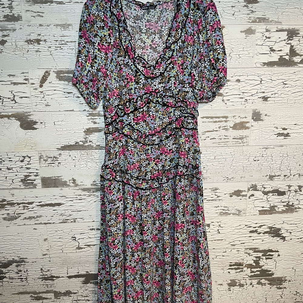 Floral midi dress
